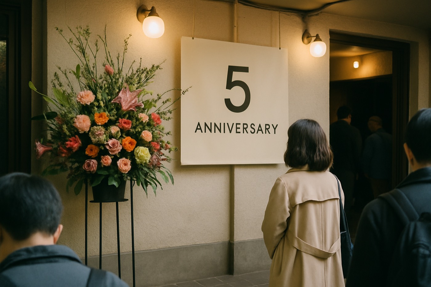 周年イベント装飾