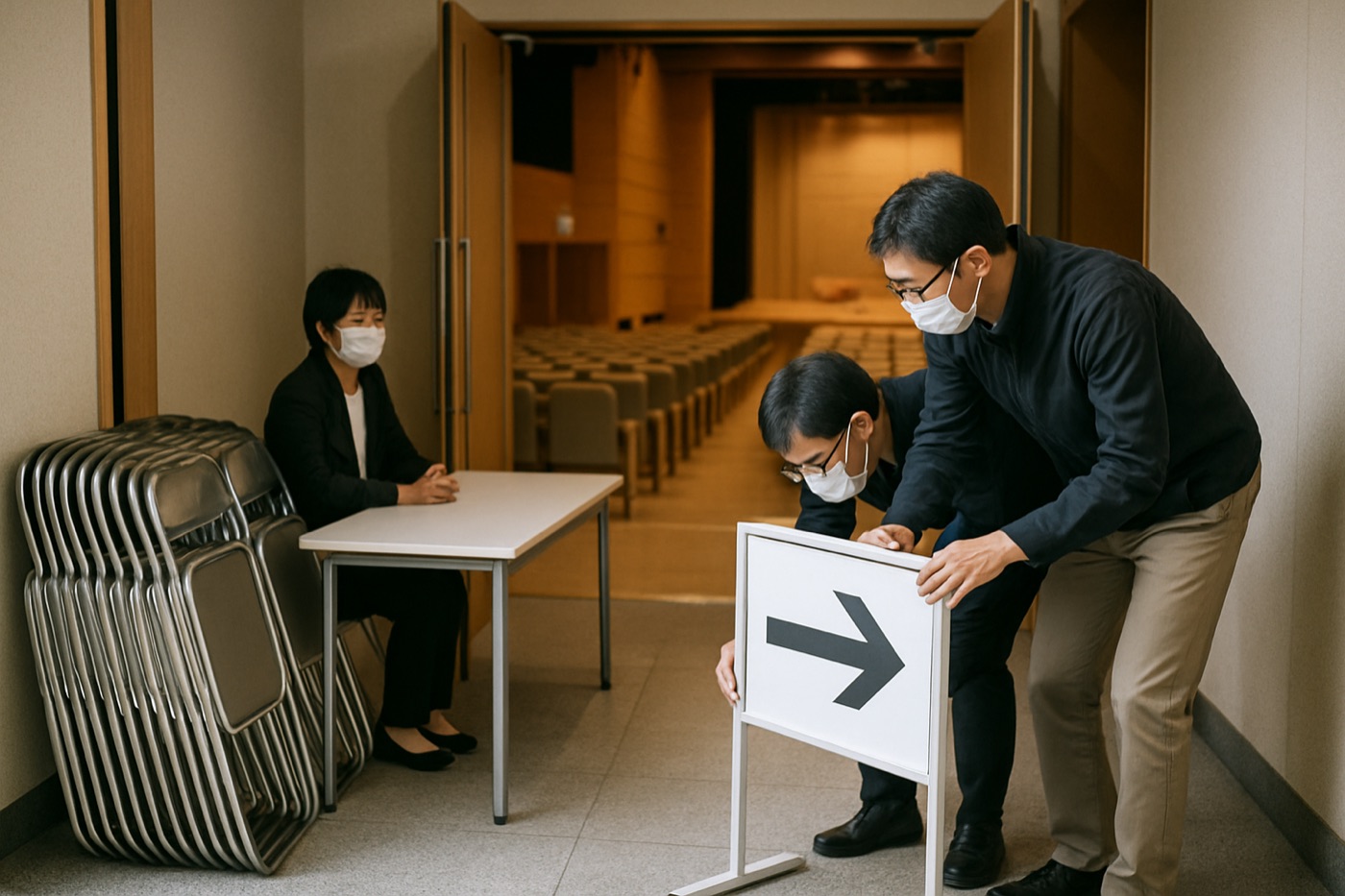 イベント会場準備