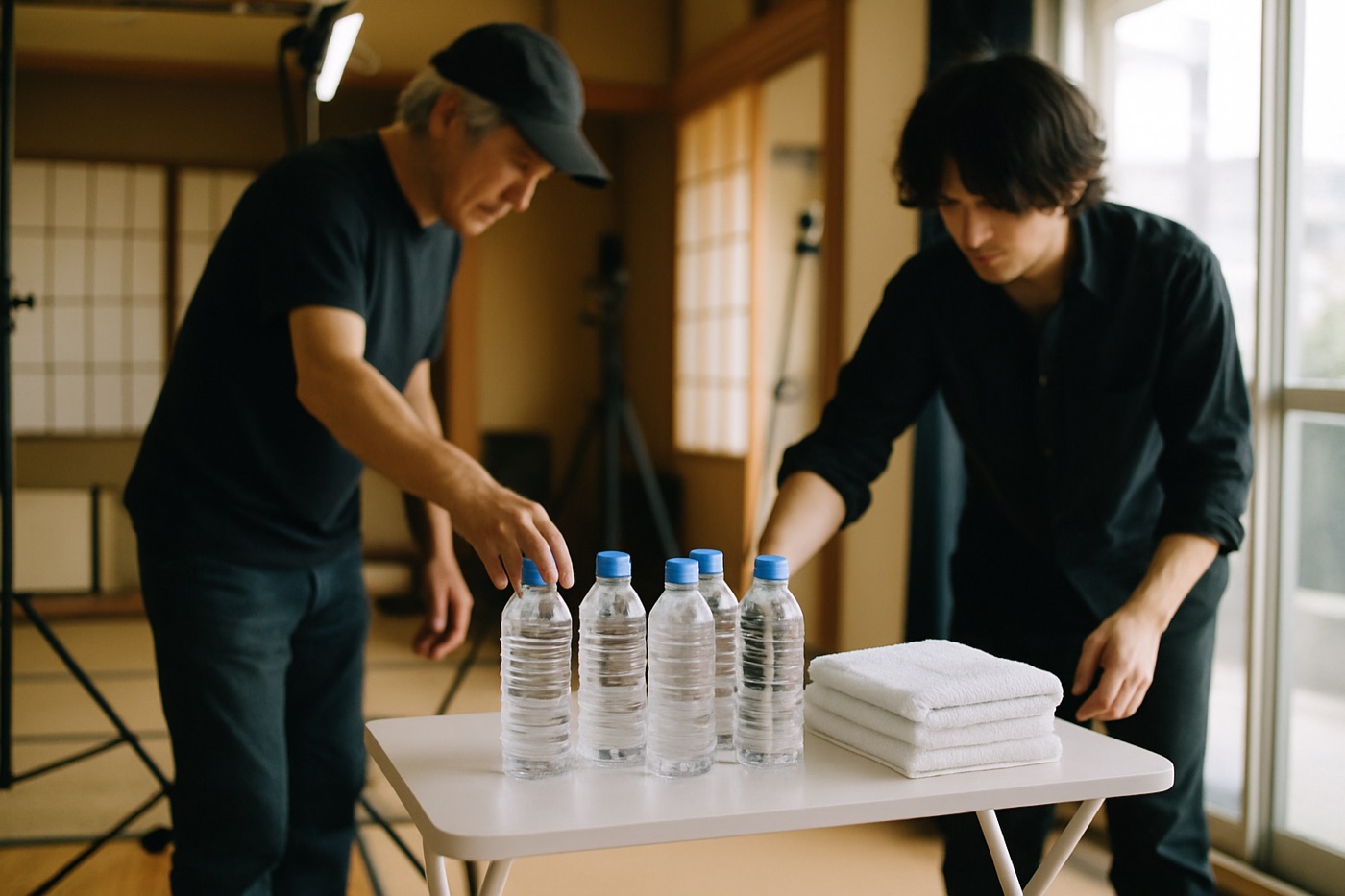 撮影現場の気配り