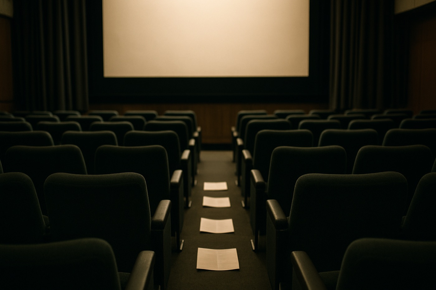 映画館の客席
