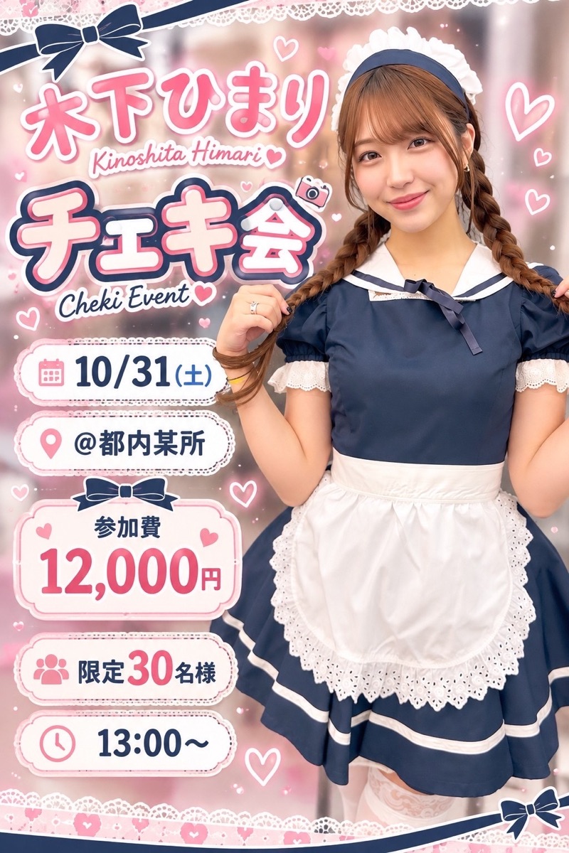 木下ひまり ハロウィンチェキ会